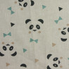 Printed Cotton MAONY Linen / Sage